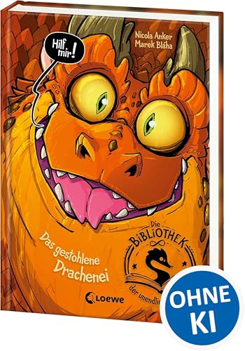 Die Bibliothek der unendlichen Abenteuer (Band 1) - Das gestohlene Drachenei: Hilf mir, das goldene Drachenei zu retten! - Interaktive Abenteuerreihe ab 8 Jahren, in der Du zum Helden wirst