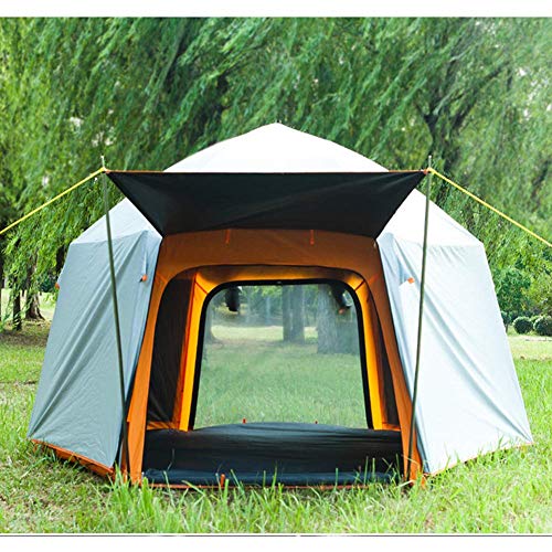 Tente étanche pop-up automatique 3-5 places de camping léger et facile à monter - 5
