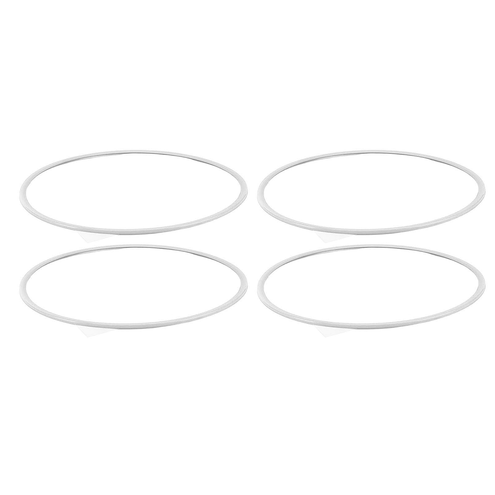 4Pcs Wheel Rim Protector Ring Easy Installation Self Adhesive