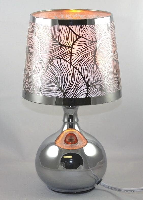 Leaves Print Electric Table Top Fragrance Lamp, Aromatic Oil Burner, Wax Melter