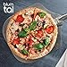 Blumtal Pala para Pizza -De Aluminio con Mango De Madera -Tamaño Grande...