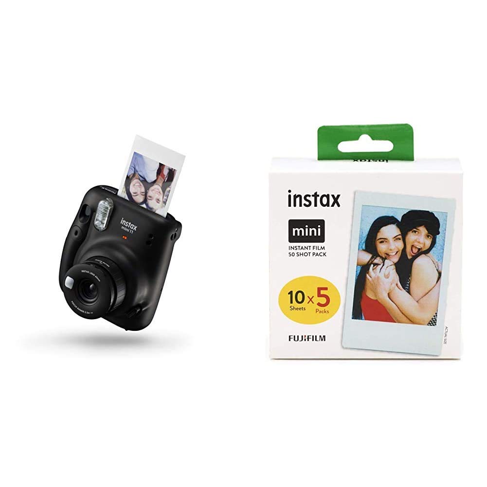 Mini 11 Grey Polaroid Camera Instax Mini 11 Camera Charcoal Gray