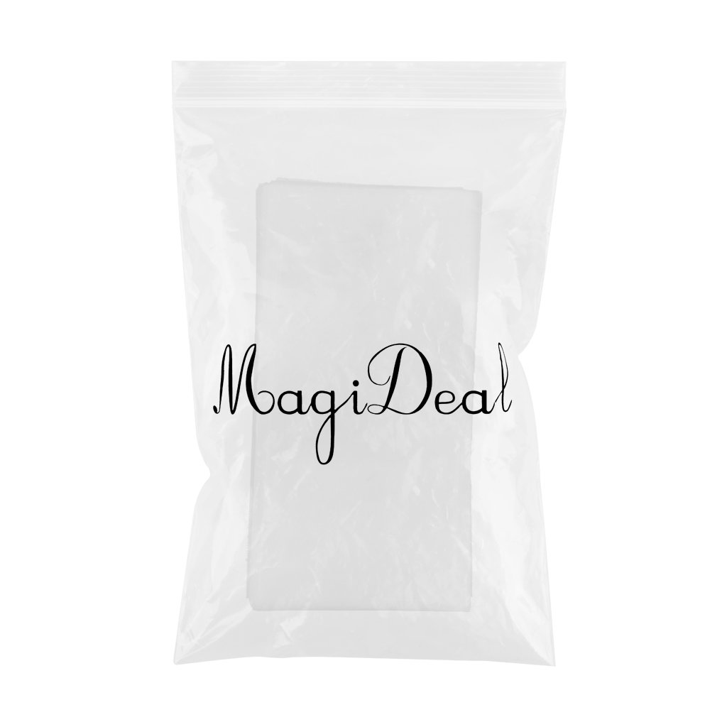 MagiDeal 100pcs Soluble Dissolution PVA Sacs d'Appâts de Carpe, 12 x 16cm