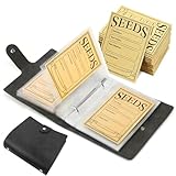 XHNKEG 50 Stück Saatgut Aufbewahrung, Samen Aufbewahrung Umschläge Samentüten Schwarz Samentütchen Ordner Samen Spar Umschläge Set für Garten Samen und Kleinteilen