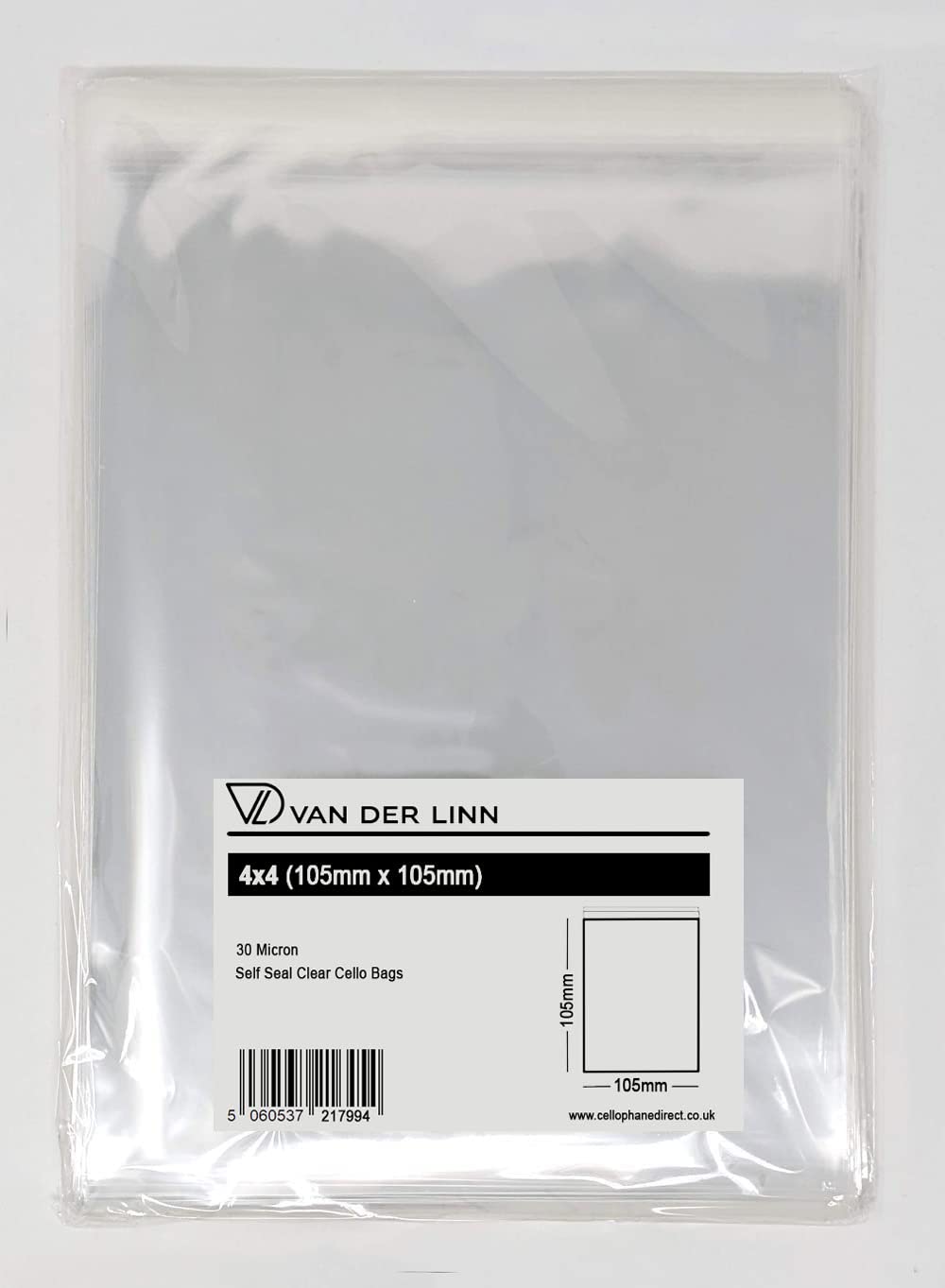 Clear Self Seal Bags To Fit 5x7 Card Blank & Envelope X 50 Per Pack – UK Card Crafts - View #5