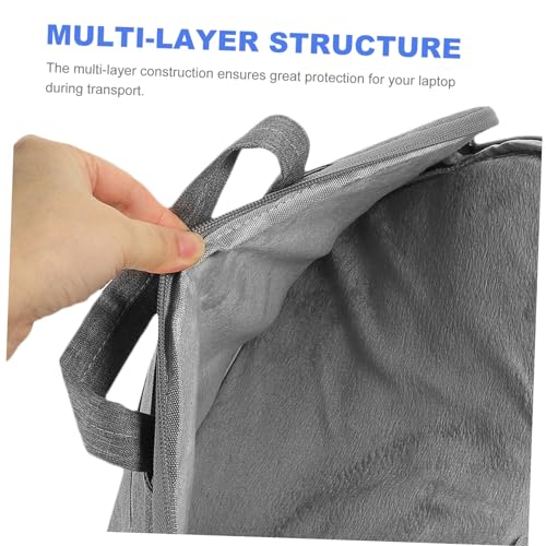 Funda para laptop resistente al desgaste con compartimento de viaje espacioso 5