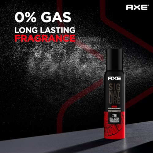 Image of Axe Signature Intense Long Lasting No Gas Deodorant Bodyspray Perfume for Men 154 ml