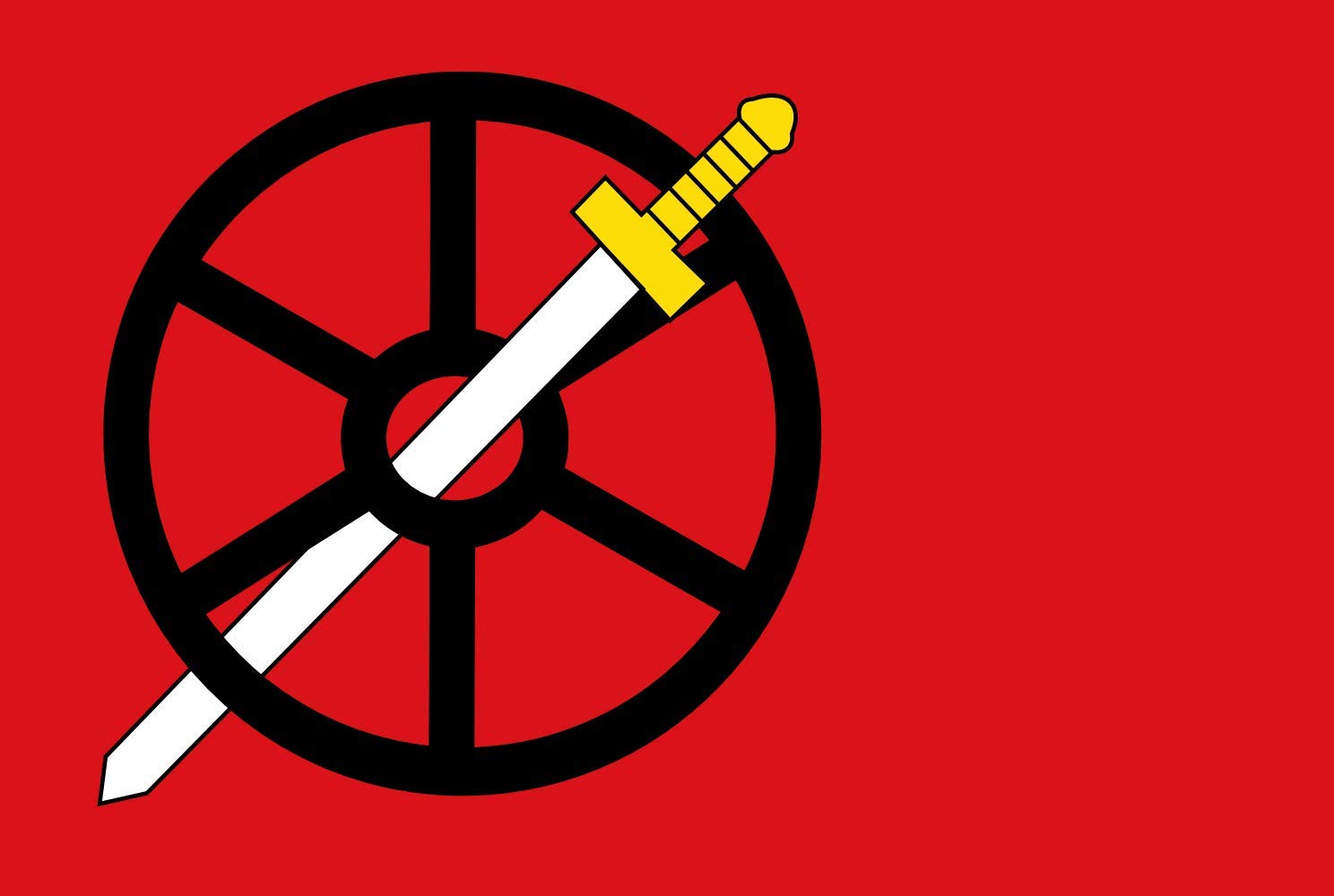 Vlag Ulestraten drapeau de collection pour décoration intérieure et mât