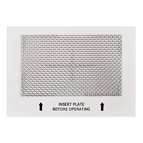 LUFUTATECH Placas de ozono de cerámica universales para generadores de ozono genéricos lavables, purificación de aire, 16,5 x 11,4 cm de repuesto de placas de ozono (1 paquete)