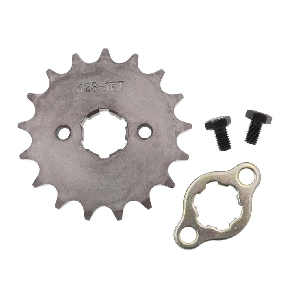 Pignon de chaîne avant moto 428 20mm évite l'usure avec sa retenue