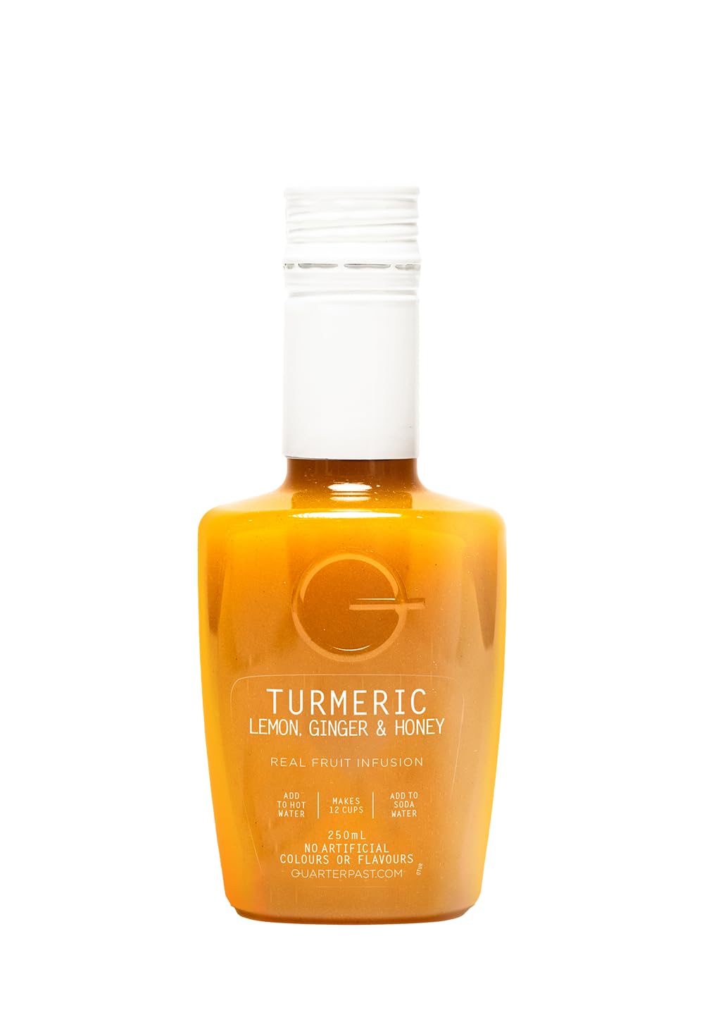 Quarterpast Turmeric, Lemon, Ginger and Honey Fruit Tea, 250 ml