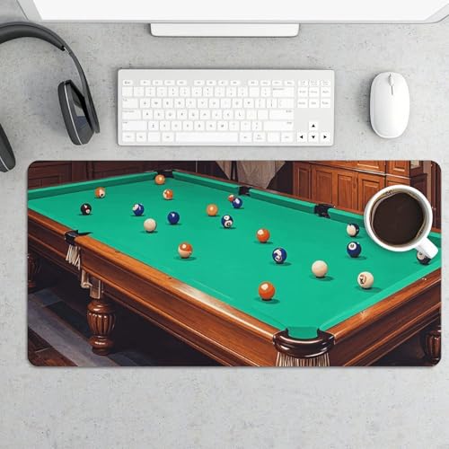 Desk Pad Protector 60x30 cm Billiard Base Antideslizante
