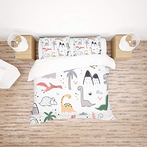 Funda de edredón transpirable lavable a máquina ideal para camas infantiles 3
