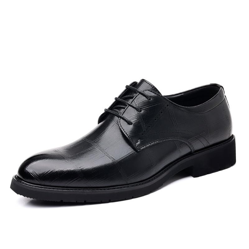 Men Casual Business Shoes Classic Lace-up Men's Formal Genuine Leather Shoes Men Dress Office Shoes Breathable Footwear Oxford Shoes for Men