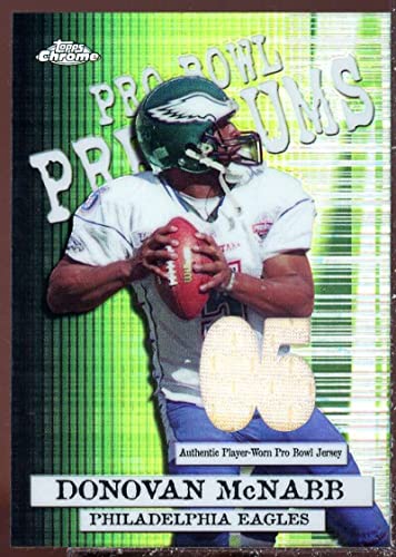 Donovan McNabb Card 2005 Topps Chrome Pro Bowl Jerseys #PBPDM