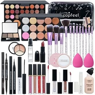 Makeup Kit for Women Full Kit, TooAemiS Professional Makeup Kit for Teens or Adult, All in One Makeup Sets Include Eyeshadow Palette Lipstick Concealer Foundation Mascara Loose Powder Etc
