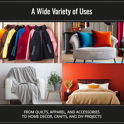 Premium Anti-Pill Fleece Fabric by the Yard for Sewing - Soft Plush Material in Life in The Woods Print by David Textiles 6 Premium Anti-Pill Fleece Fabric by the Yard for Sewing - Soft Plush Material in Life in The Woods Print by David Textiles - Image 5