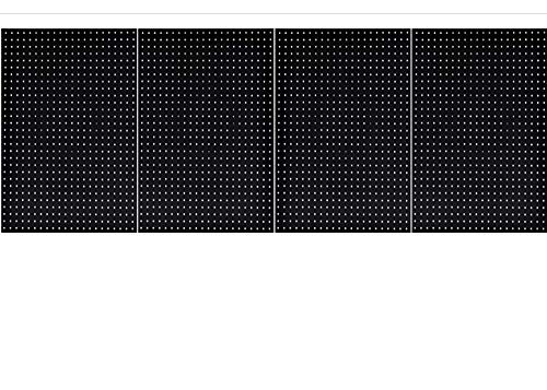 Wallpeg 4 Plastic Pegboard Panels – 96” Wide – Kit P-212 B Garage Tool Pegboard Organize Workbench Tool Storage Organizer Peg Hooks Accessories Hobby Jewelry Display Board #TOP2