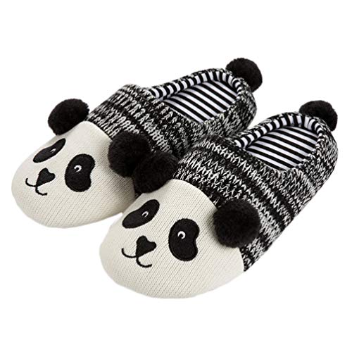 Panda Warmth and Comfort Soft Cotton Sliders for Home Dormitory Kitchen 29cm