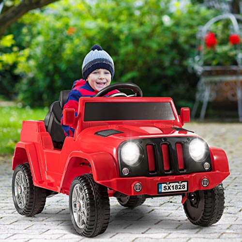 image for Costzon Kids Ride On Car, Battery Powered Electric Vehicle w/ 2.4G Par