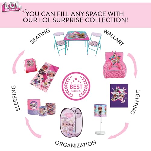 Idea Nuova NK960119 Lol Surprise 3 Piece Table And Chair Set thumb #1