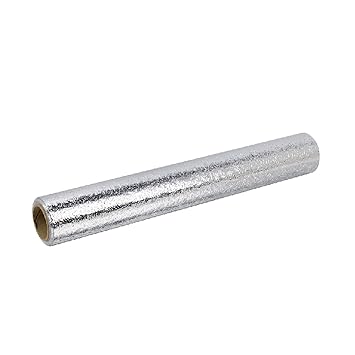 Qunan Kitchen Ba Wallpa r Sti ers Oil Proof Waterproof Aluminum Foil Self Adhesive Heat Resistant Pa r Sti er for Shelf Liner Countertop D wer
