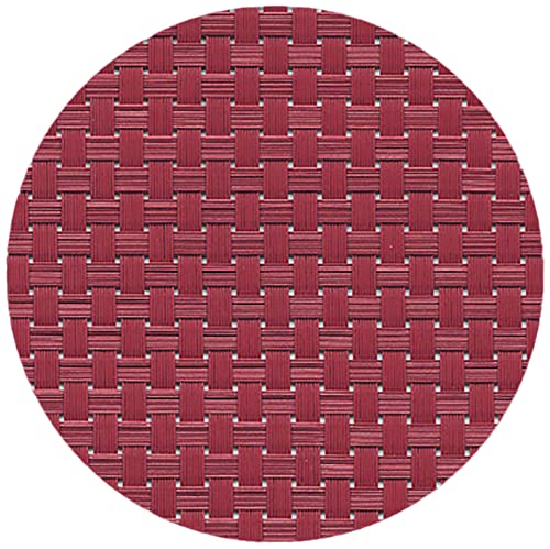 福井クラフト コースター ストロング 中国製 食洗機対応 丸コースター ワイン格子 5枚入り