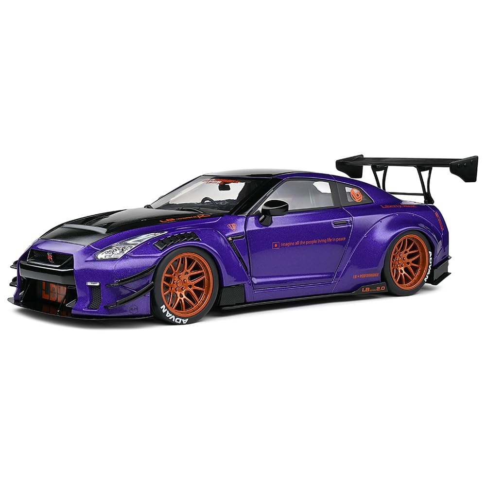 1:18 Nissan GT-R (R35) Purple