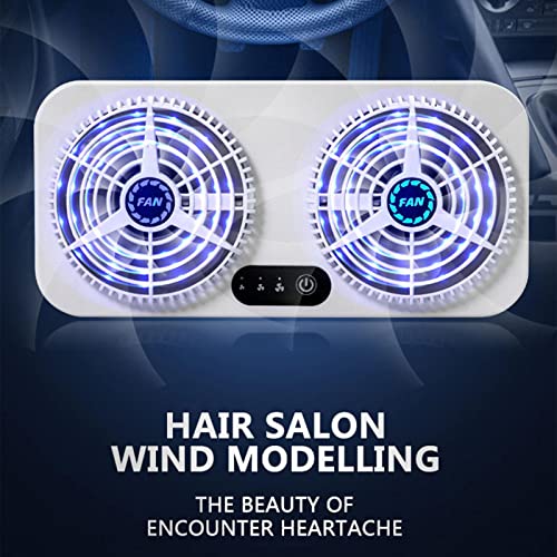 2 Pcs Exaustor de carro USB,Exaustor de carro movido a energia solar - Radiador de carro elimina o c