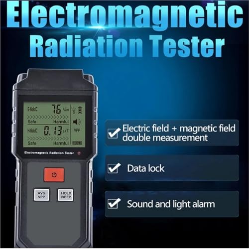 Detector EMF ET825 Medidor Digital Campo Electromagnético miniatura 5
