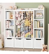 ONBRILL Toy Storage Organizer, Toddler Stuffed Animal Storage, Kids Toy Shelf with 6 Open Cubbies...