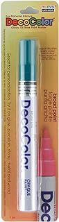 UCHIDA 300-C-73 Marvy Deco Color Broad Point Paint Marker, Teal