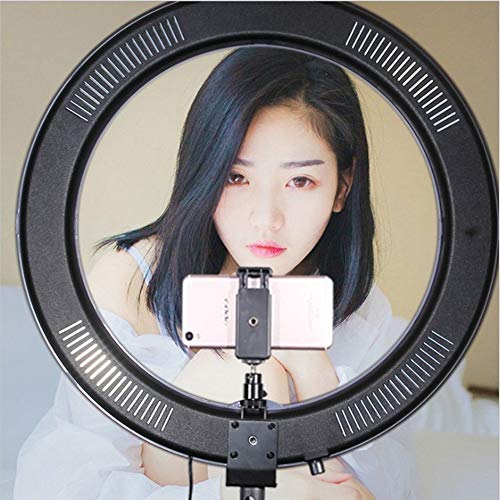 Gyubay Selfie Ringleuchte Anker Ring Light LCD-Dimmring-Fülllicht 18-Zoll-Schönheitslicht-LED-Spot-Fülllicht für YouTube… – Bild 5