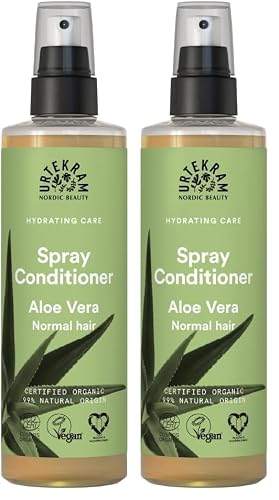 Image of Urtekram Aloe Vera Spray Conditioner, 250 ml, 2 pack