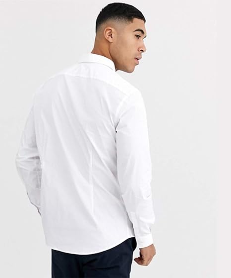 MANQ Men's Slim Fit Formal Shirt