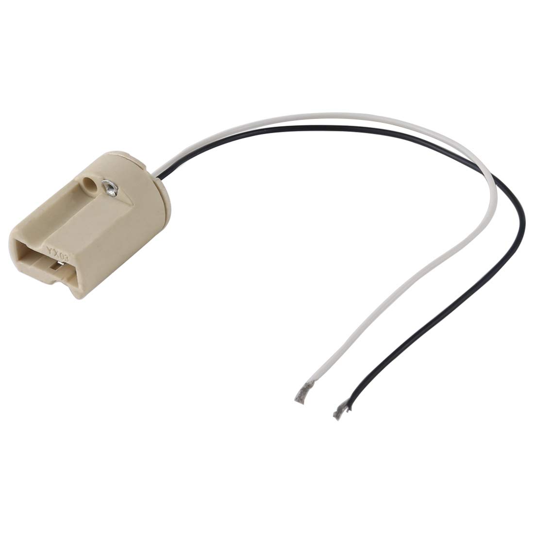 QGT Lamp accessories G9 Ceramic Lamp Base Socket Halogen Lamp Holder, Cable Length: 20cm-picture-27