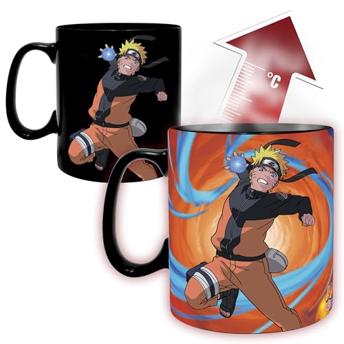 Taza Cambia Color Naruto Shippuden 460 ml Cerámica miniatura 2