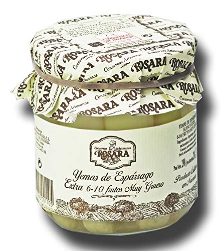YEMAS ESPARRAGO EXTRA 6/10 FRUTOS TARRO 345 gr