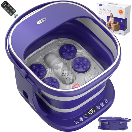 Puboo Collapsible Foot Spa with Precise Heat