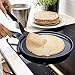 SKITCHN Crepe Pan - Nonstick Dosa Pan for Roti, Indian, Pancake Griddle - Induction Compatible, Tortilla Comal - 11IN