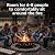 Sunnydaze Cosmic 42-Inch Large Outdoor Fire Pit - Wood-Burning Fire Pit with Round Spark Screen, Poker, and Built-in Grate