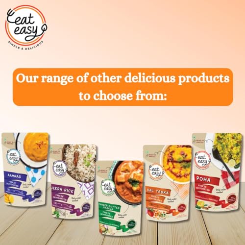 Image of Eat Easy Jain Schezwan Rice - 95g | No Garlic No Onion Ready to Eat & Cook | Freeze Dehydrated Instant Rice | 100% Veg | No Preservatives | Just Add Water