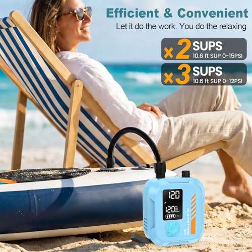 Portable Rechargeable SUP Electric Pump