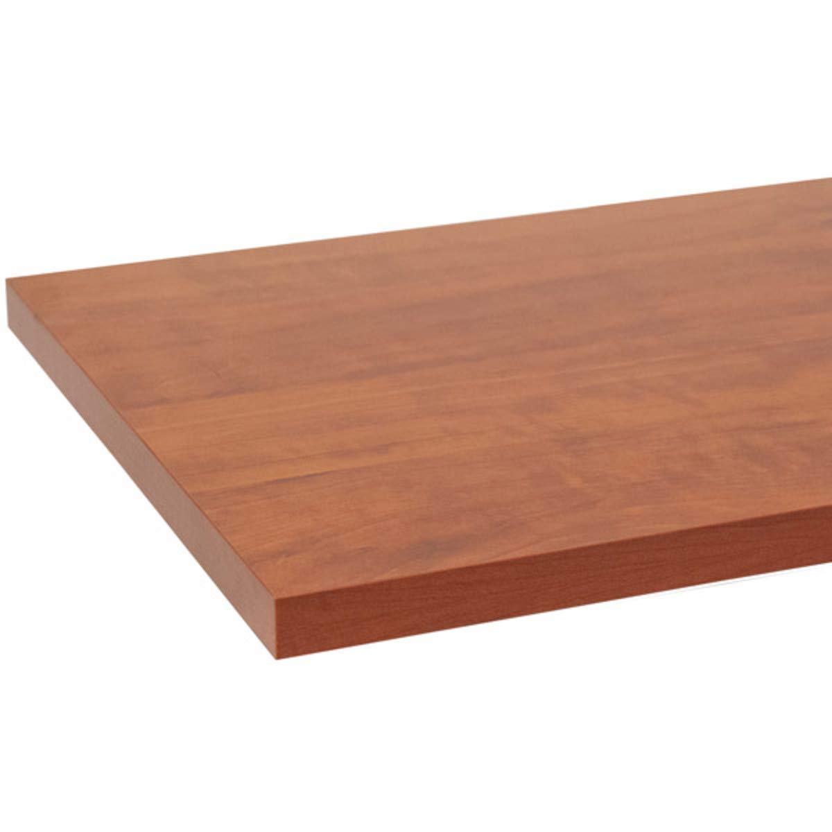 Melamine Shelf in Cherry Finish 12 x 48 Inch
