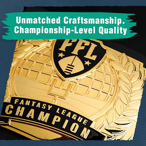 Image of TrophySmack Fantasy Football Championship Belt, 12-Year Perpetual