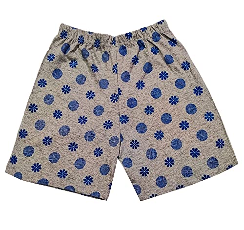 Image of indi weaves Girls Cotton Printed Shorts (Pack of 4)