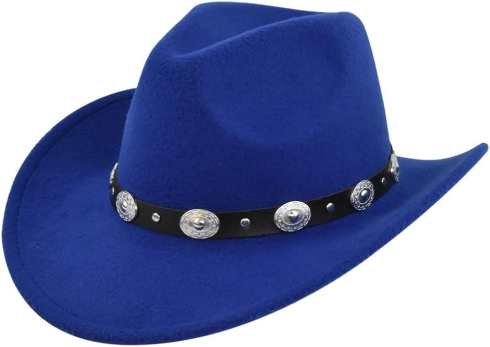 Felt Retro Cowboy Hat Cowboy Hat Retro Jazz Hat Ethnic Top Hat Retro Hat