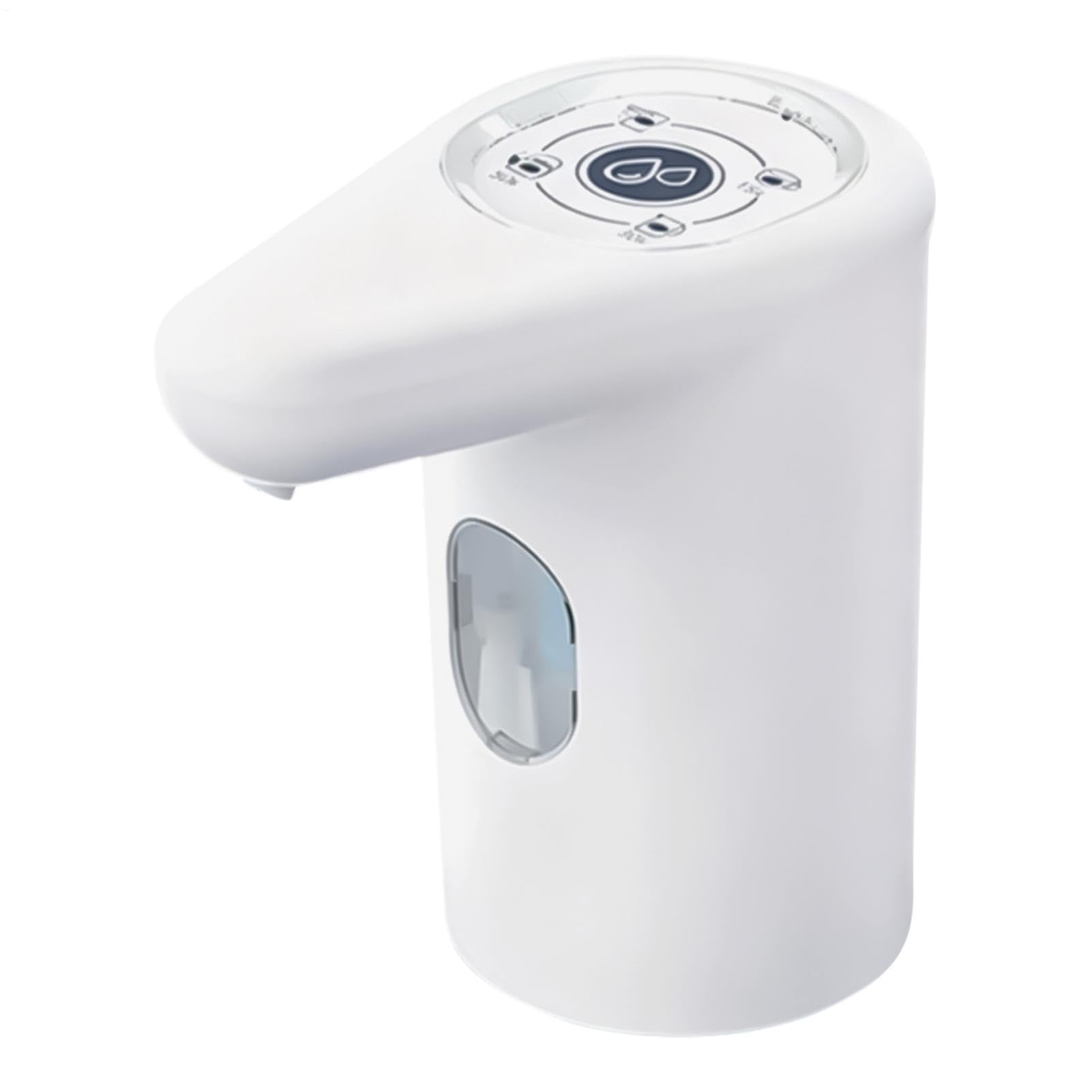 Bomba dispensador bidón de agua portátil y recargable para cocina con 2 orificios