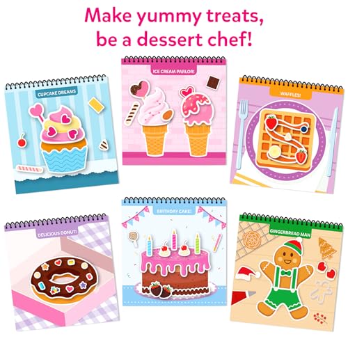 Image of Skillmatics Reusable Sticker Activity Book - Peelies, 100+ Reusable Cling Stickers, 6 Pictures, Mess-Free Fun for Kids, Creative Play & Travel Toy, Gifts for Boys & Girls Ages 3, 4, 5, 6, 7