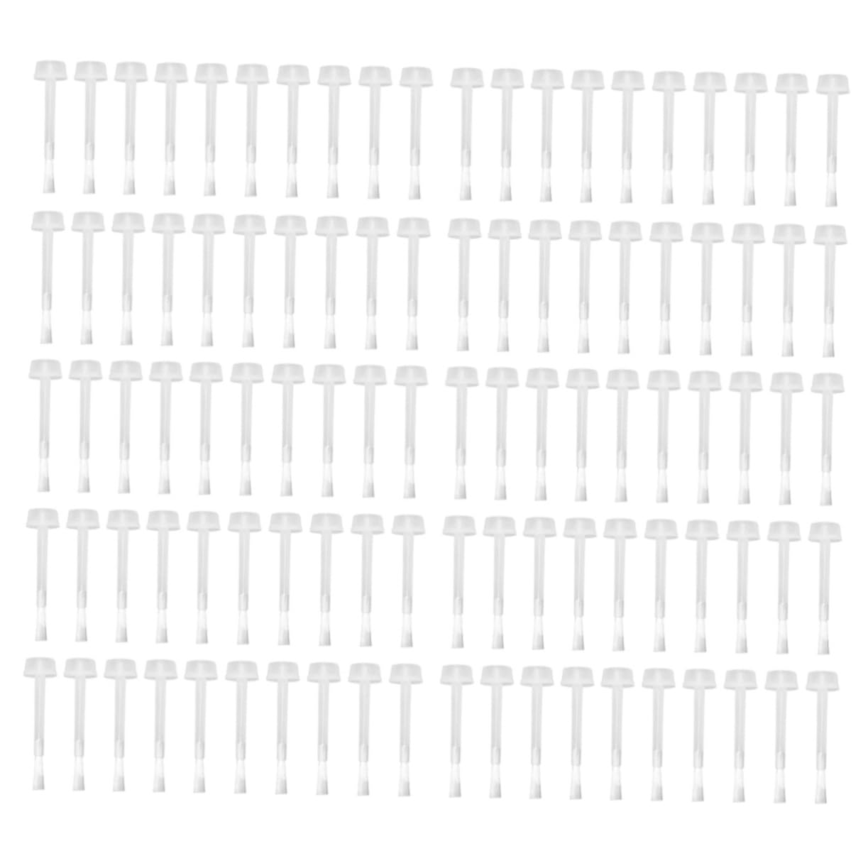 POPETPOP 800pezzi Pennelli Di Ricambio Per Unghie Strumenti Per Manicure Con Setole Morbide Facili Da Applicare Per Uso Professionale e Personale